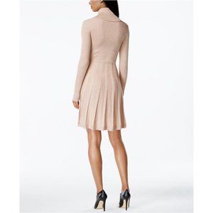 CALVIN KLEIN LARGE PLEATED COWL NECK FIT  FLARE  D